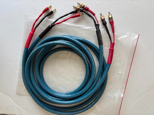 Cardas quadlink 5-c audio stereo Speaker cable 10 foot  / pair