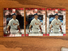 2002 Donruss Elite Albert Pujols (2nd year) card lot x3 #68