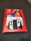 Nintendo Switch OLED Model HEG-001 Handheld Console - 64GB - White bundle Boxed