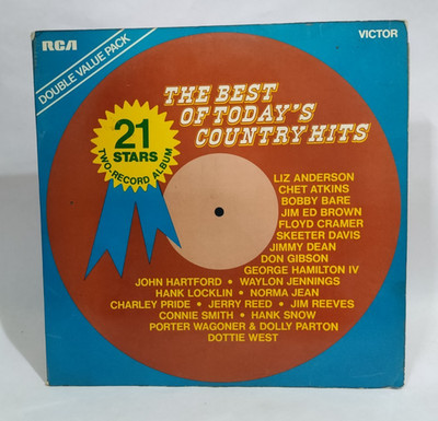 Best of Today's Country Hits -Chet Atkins, Jerry Reed- Double Music Vinyl Record