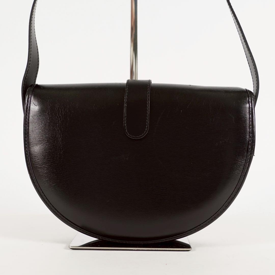 Borsa a tracolla Yves Saint Laurent con dust bag in pelle nera logo YSL autentica