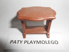 PETITE TABLE GUERIDON ACAJOU PLAYMOBIL - Série 1900 BELLE EPOQUE