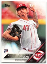 2016 Topps John Lamb RC Cincinnati Reds #59 Rookie