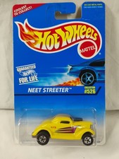 Hot Wheels 1996 Neet Streeter Yellow #526 16809 Cool Hood Scoop