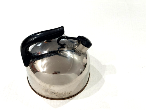 Revere Ware Copper Bottom Tea Kettle Pot - Picture 1 of 8