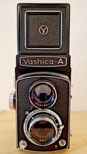 Yashica-A Spiegelreflexkamera mit zwei Objektiven mit Yashikor 80mm TOP !!