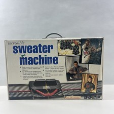 Bond America Incredible Sweater Machine Knitting Knit Machine Craft READ