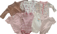 Baby girls one pieces lot size 0-3 months