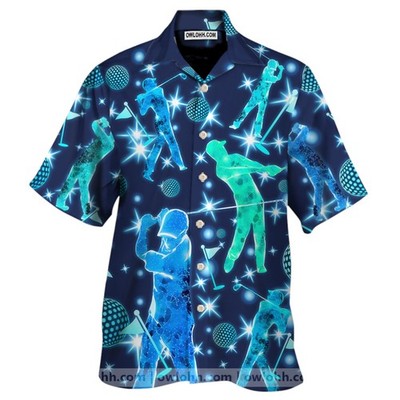 Beach Shirt Get Here Hawaiian Aloha Shirts I Hit Golf Balls