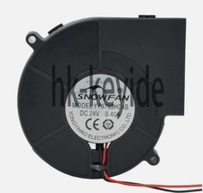 1PCS NEW 9733 24v double ball turbine DC fan blower YY9733H24B 24V 0.40A amk