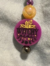 Witchy Mama Keychain