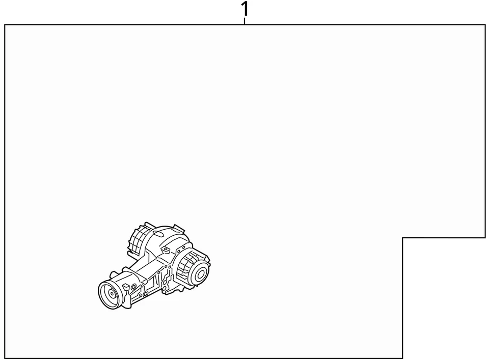 Carrier Rear Axle Convertible With Torque Vectoring Fits 10-17 AUDI S5  - Image 4 of 4