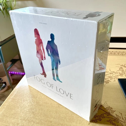 New/Sealed FOG of LOVE Romantic Comedy Board Game Jacob Jaskov 2 Players Age 17+