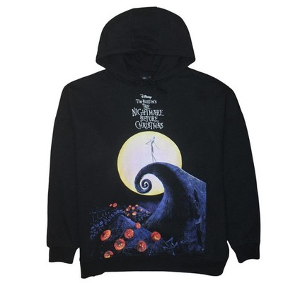 Primark Damen Schwarz The Nightmare Before Christmas Pullover Hoodie XS