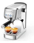 Semi AutoEspresso Mach.20 Bar, Stainless Steel Cappuccino/Steam Milk Frother New