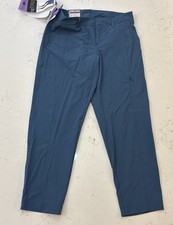 Kirkland Signature Women Ankle Travel Blue Pant 7789780 Size 4