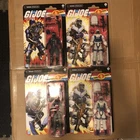 GI JOE CLASSIFIED 6” RETRO CARDED COBR ARMY BUILDER LOT OF 4, New In Box, Sealed