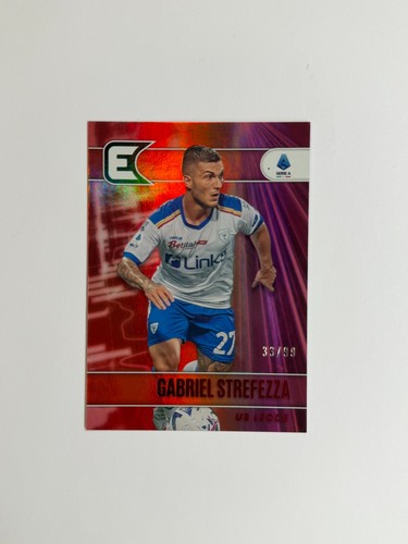 2022-23 Panini Chronicles Essentials Gabriel Strefezza - US Lecce Red 33/99