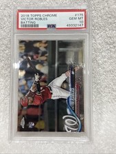 2018 Topps Chrome - Victor Robles #175 Batting (RC)