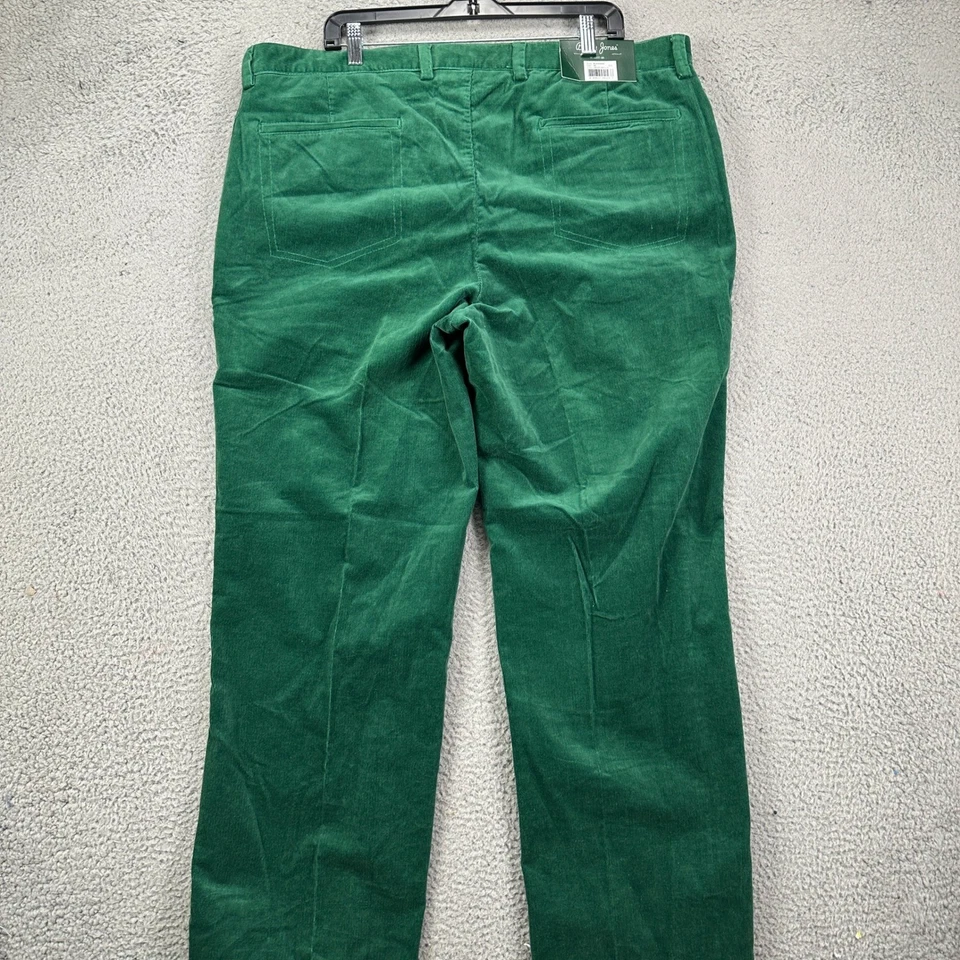 Bobby Jones BJK50002 Mens 40 Pants Corduroy Deep Kelly Green Stretch Chino NEW - Image 4 of 4