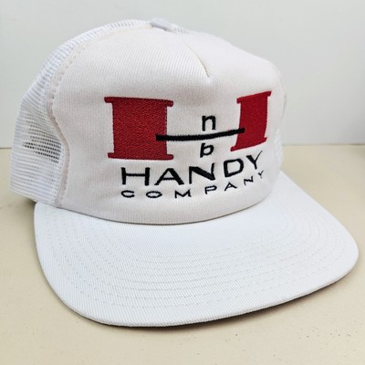 Vintage USA MADE Handy Company Mesh Trucker Hat Snapback Cap