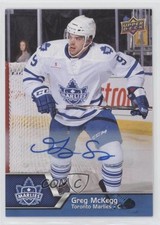 2014-15 Upper Deck AHL Auto Greg McKegg #67 Auto 0v1