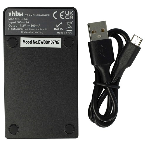 Chargeur USB pour Sony NP-BG1 NP-FG1 4,2V - Photo 2/9