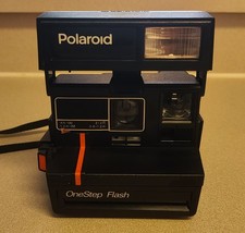 Polaroid One Step Instant Camera Flash w/ Strap - Read Descrip/View All Photos