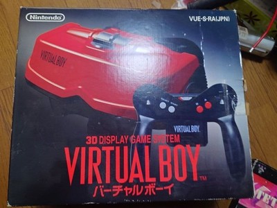 Nintendo Virtual Boy Console CIB Tetris AC Adapter Tested Working Boxed Japan