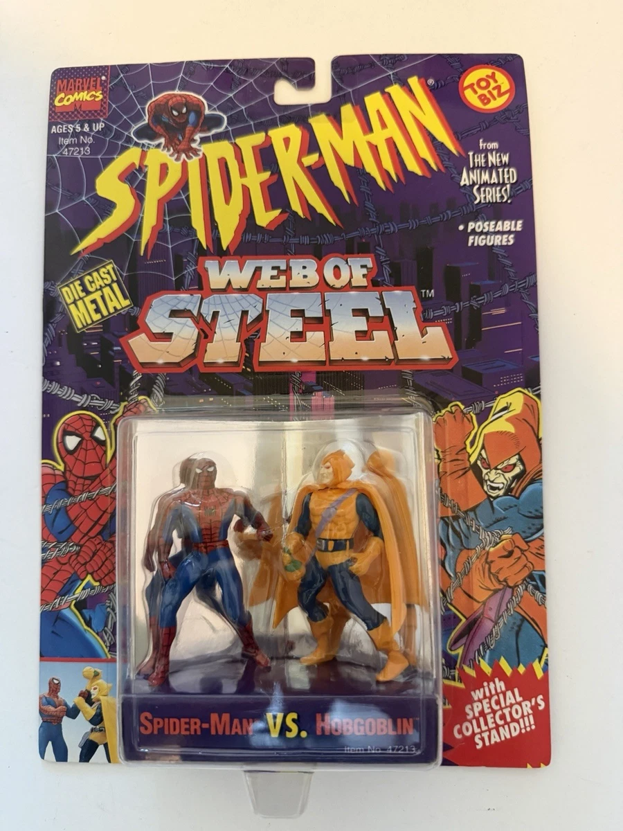 Figurines Métal Spider-Man Web Of Steel - Spidey & Dr. Octopus - 7cm - Toy Biz