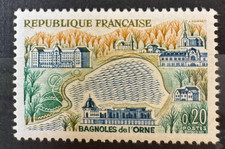 Timbre Stamp - 1961 - YT 1293 - Bagnoles de l'Orne - NEUF ** MNH