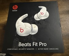 Beats Fit Pro True Wireless Noise Cancelling In-Ear Earbuds - White NIB