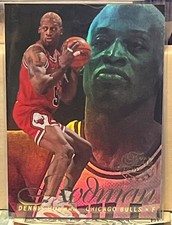 1996-97 Flair Showcase - Dennis Rodman #9 Row 2