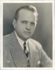 1929 Press Photo Baritone William Simmons - ner51079