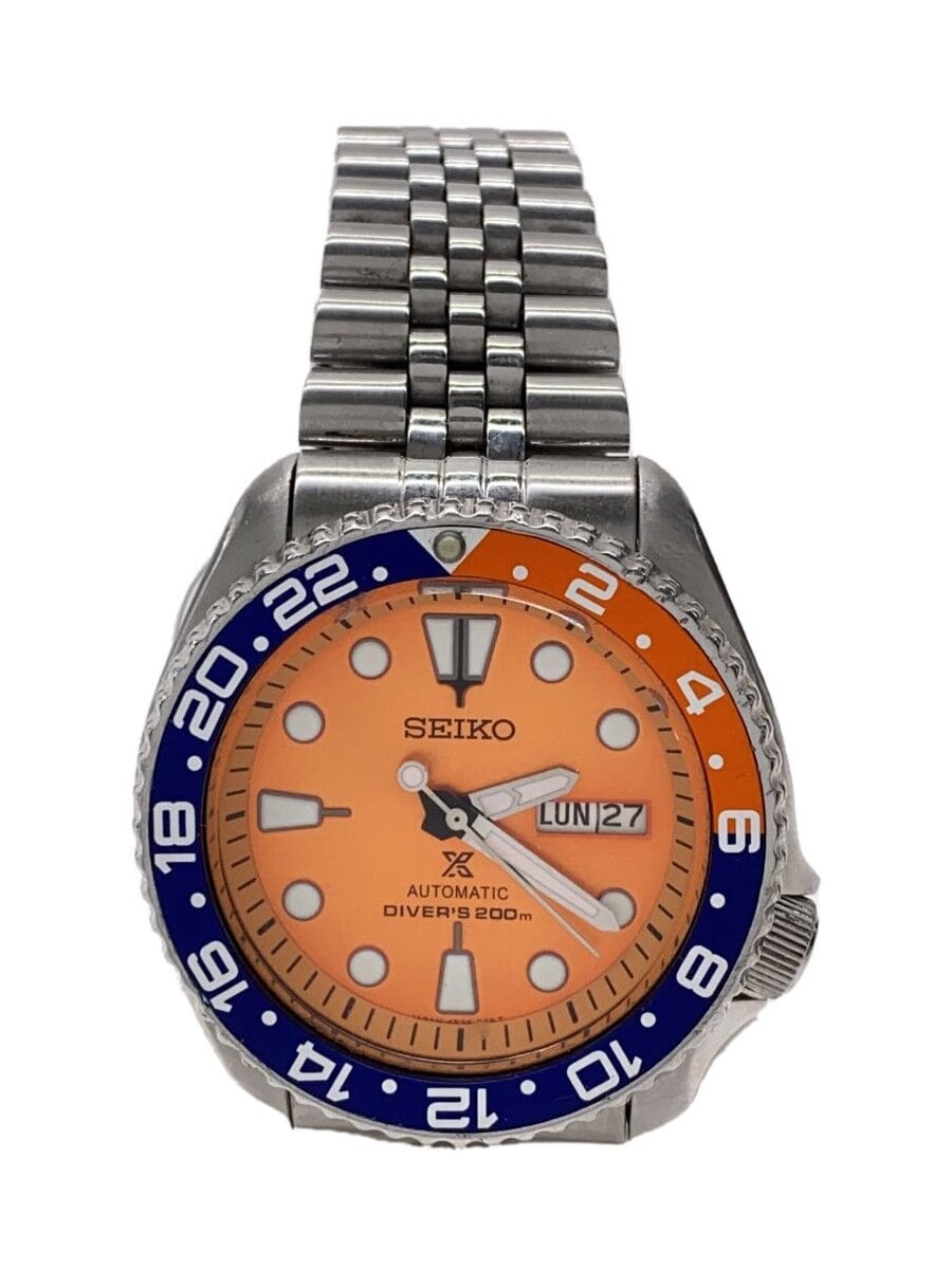 SEIKO Automatic Stainless Steel Watch Silver Dial 7S26-0020