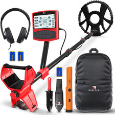 Metal Detector for Adults with Pin Pointer - Waterproof Metal Detector, Pinpoint