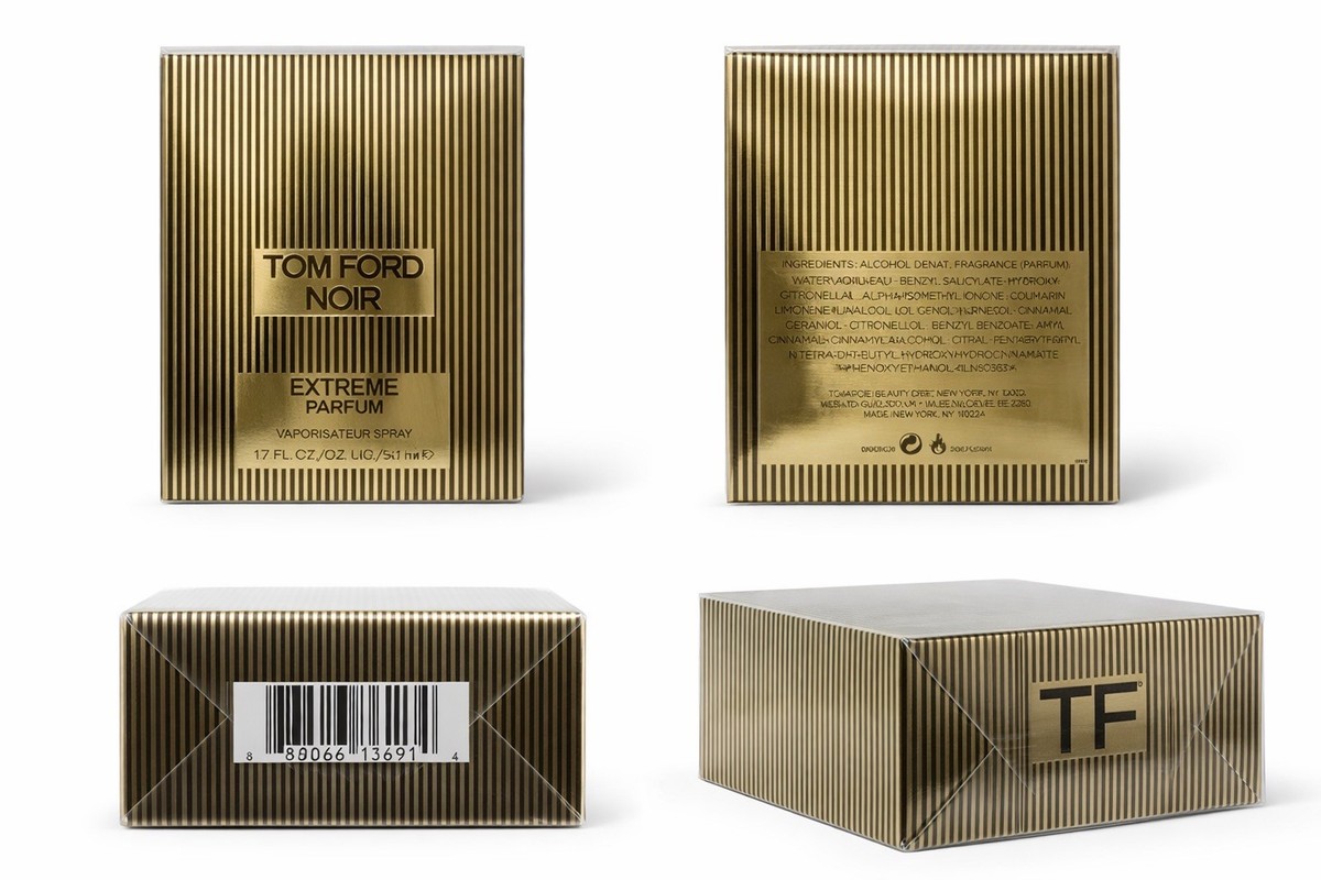 $205 Retail! Tom Ford Men's Noir Extreme Parfum Spray 1.7 oz NIB