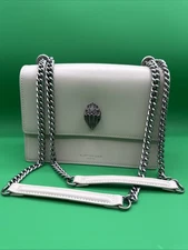 Kurt Geiger London Bone Cream Shoreditch Convertible Crossbody Bag