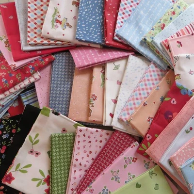 Riley Blake~ Small Designs Fat Quarters Cotton Fabric $3.99 Ships Any Amount