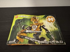 LEGO HERO FACTORY 2143 Rocka 3.0 Incomplete Missing One Psc. - See Desc