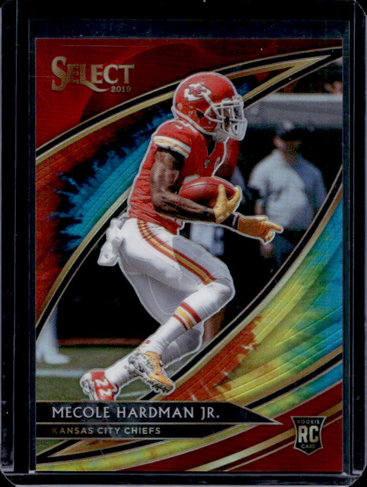 2019 Panini Select Mecole Hardman Jr. RC Tie Dye Prizm Field Level #/25 Chiefs