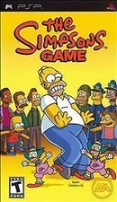 The Simpsons Game (Sony PSP, 2007) DISC ONLY! Tested Works