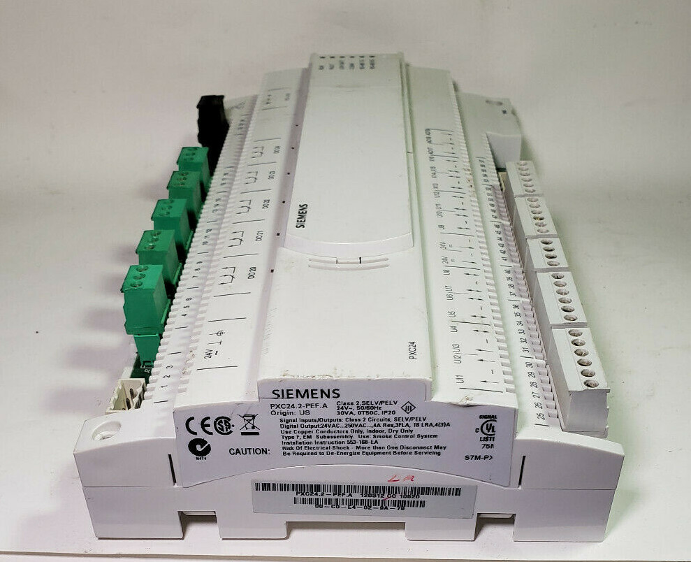 SIEMENS PXC24 PXC24.2-PEF.A 24-PORT AUTOMATION CONTROLLER 553-250PCB | eBay