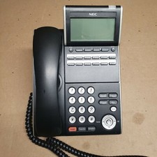 NEC PN# 650002 DTL-12D-1 BK TEL DT300 Phone DLV(XD)Z-Y(BK) Black SV8100 SV9100