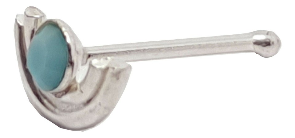 Boule D'oreille Nez Lotus En Argent Sterling 925 – 22g (0,6mm) – Chaînes Pendantes