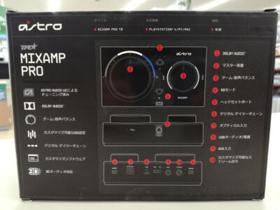 新品未開封 ASTRO MixAmp Pro TR PS5 PS4 PC MAC Astro MixAmp Pro TR for PS5/PS4/PC/Mac Good Condition Used