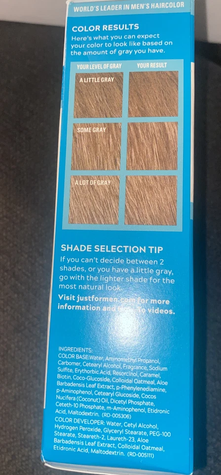 Colorear bigote y barba solo para hombre para rubio M-10/15, ¡impresionante oferta! Nuevo Foto 2 de 4