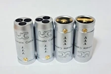 4Pcs Cable Trousers Lead Splitter 1 to 3 DIY