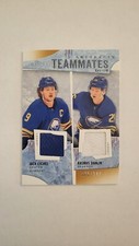 2021-22 Upper Deck Artifacts Tundra Teammates Duos J. Eichel - R. Dahlin /249
