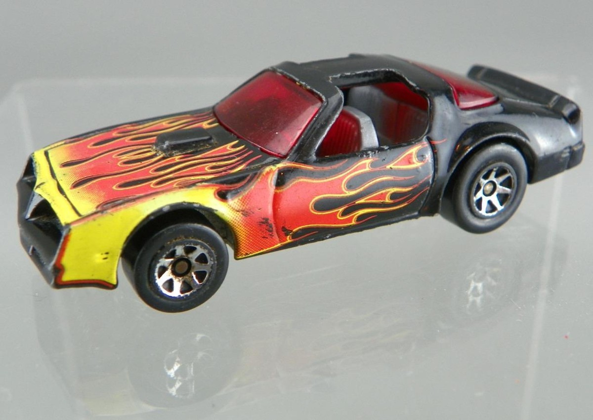 FIREBIRD HOTWHEELS ホットウィール ファイヤバード Hot Wheels Diecast 1/64 Black & Flames Hot Bird Pontiac